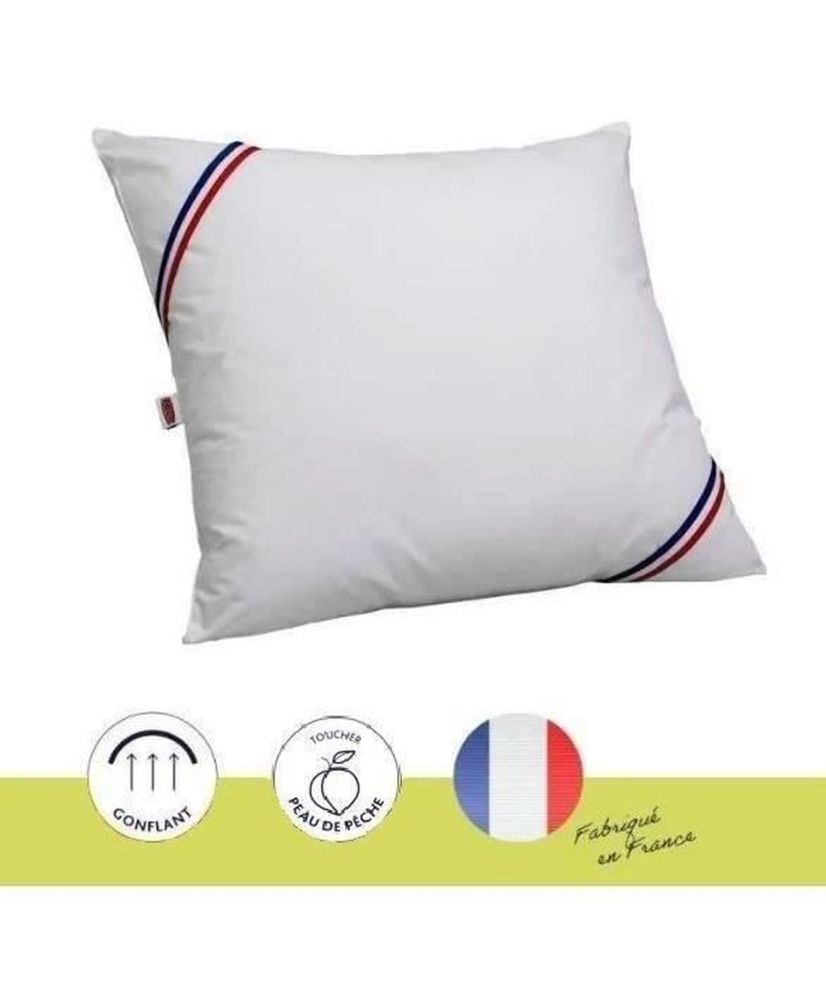 Oreiller - Gonflant parfait - 60 x 60 cm - Polyester Oreiller - Gonflant parfait - 60 x 60 cm - Polyester