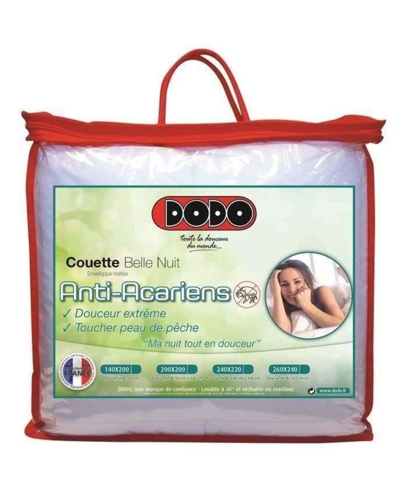 Temperierte Bettdecke – 220 x 240 cm – Weiß Temperierte Bettdecke – 220 x 240 cm – Weiß