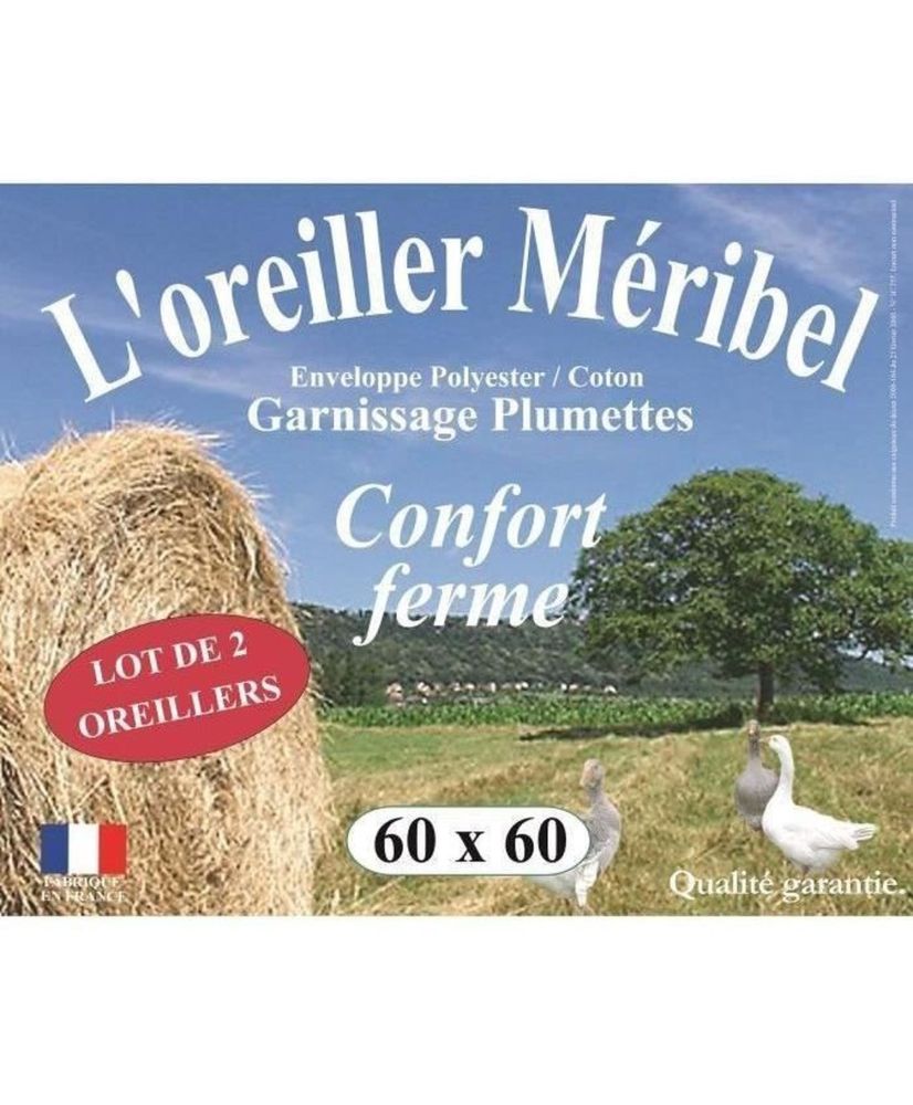 2 cuscini Plumettes MERIBEL 60 x 60 cm 2 cuscini Plumettes MERIBEL 60 x 60 cm