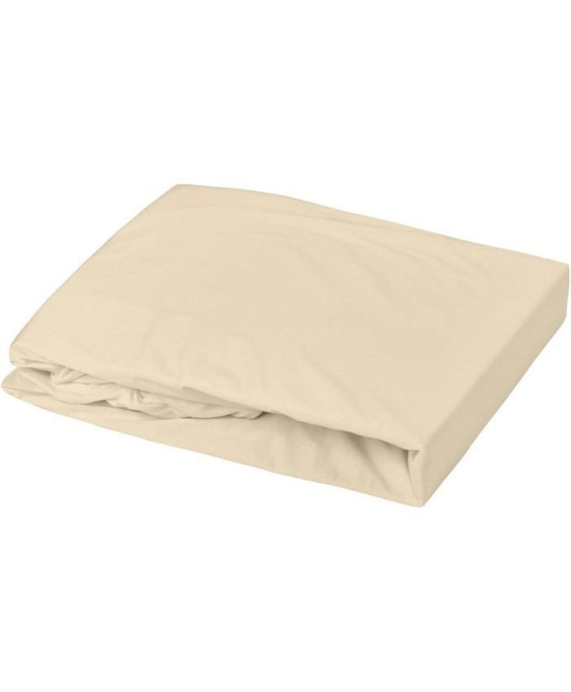 Fitted sheet + Alese Uni -oeko-Tex - White/Pebble - 70 x 140 cm Fitted sheet + Alese Uni -oeko-Tex - White/Pebble - 70 x 140 cm
