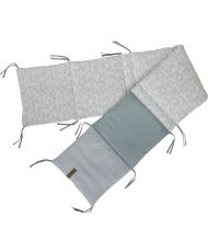 Tour de lit adaptable 30 x 180 cm - Mixte - Vert 