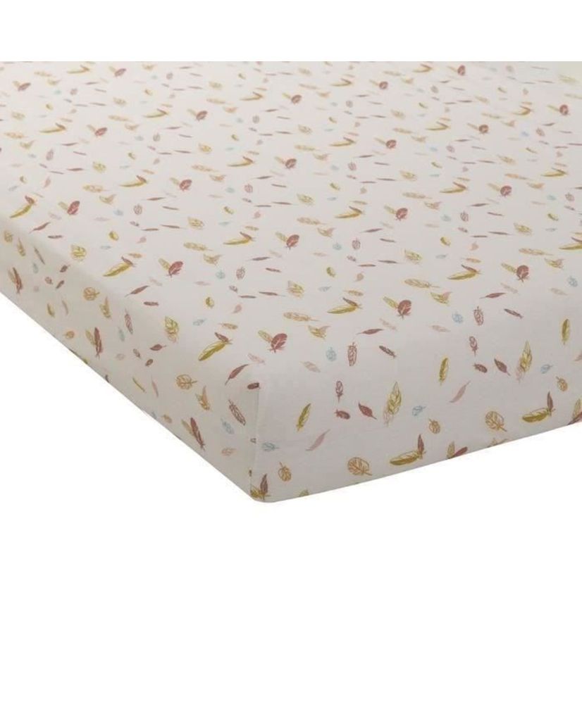 DRAP HOUSSE JERSEY IMPRIME 70 x 140 cm HAPPY DRAP HOUSSE JERSEY IMPRIME 70 x 140 cm HAPPY