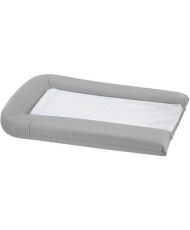 Changing mat with removable sponges - Pearl Gray - 42 x 70 cm