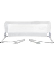Barriere de lit large PHoeNIX - Pliable et portable - 110 x 45,5 cm - Blanche