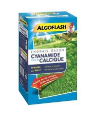 ALGOFLASH Engrais Gazon Cyanamide - 4kg