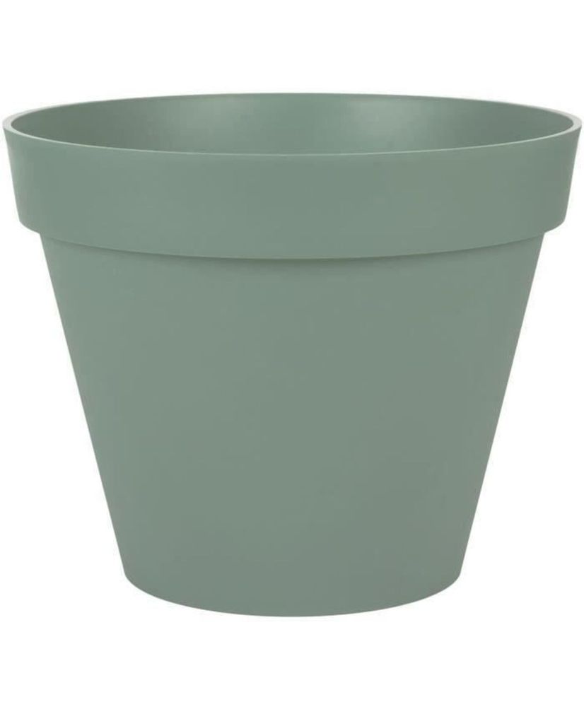 Runder Blumentopf - KUNSTSTOFF Ø 40 x 31 cm - Lorbeergrün - 23 L Runder Blumentopf - KUNSTSTOFF Ø 40 x 31 cm - Lorbeergrün - 23 L