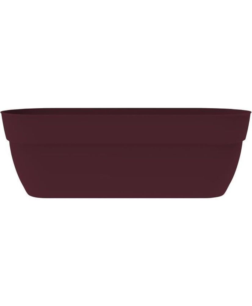 Jardiniere Basse 38 L - 77,3 x 30,7 x 25,9 cm - Rouge bourgogne