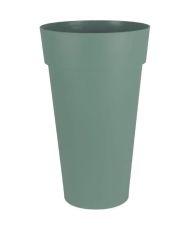XXL Hohe Vase Blumentopf Ø 48 cm – Volumen 90 L Ø 48 x 80 cm – Lorbeergrün