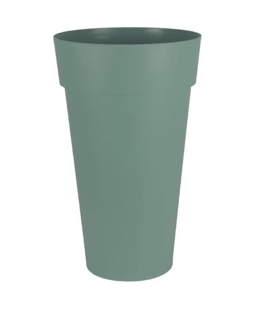 XXL Hohe Vase Blumentopf Ø 48 cm – Volumen 90 L Ø 48 x 80 cm – Lorbeergrün XXL Hohe Vase Blumentopf Ø 48 cm – Volumen 90 L Ø 48 x 80 cm – Lorbeergrün