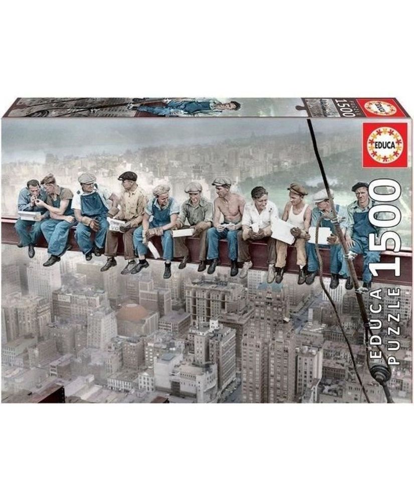 1500-teiliges Puzzle – Mittagessen in New York – EDUCA – Szene des Lebens 1500-teiliges Puzzle – Mittagessen in New York – EDUCA – Szene des Lebens