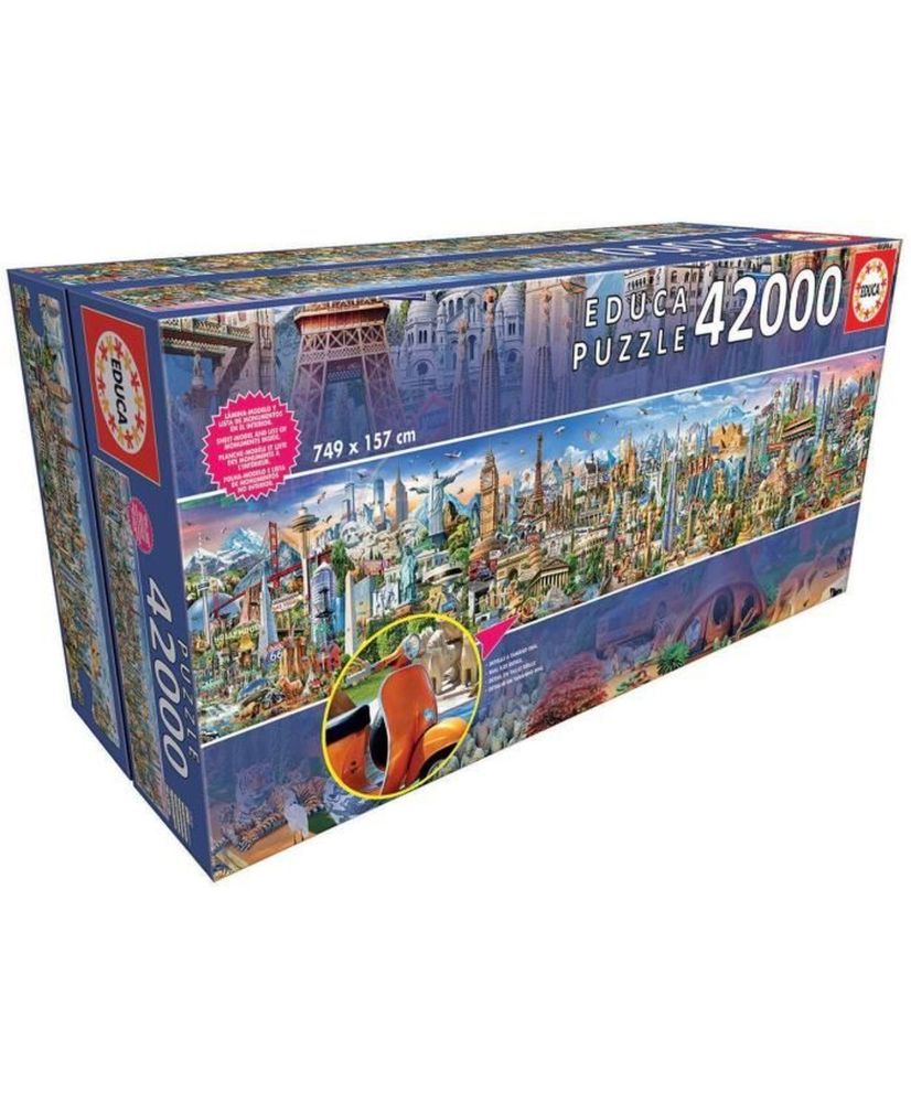 EDUCA - Puzzle - 42000 Le tour du monde EDUCA - Puzzle - 42000 Le tour du monde