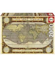 Lernpuzzle Planisphere – 2000 Teile – EDUCA