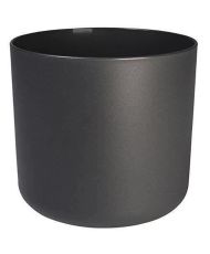 Pot de fleurs rond B.for Soft - Noir Ø 35 x 32 cm 