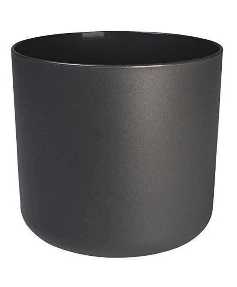 Pot de fleurs rond B.for Soft - Noir Ø 35 x 32 cm Pot de fleurs rond B.for Soft - Noir Ø 35 x 32 cm