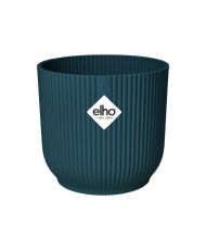 Vibes Fold Pot de fleurs rond Roues 35 - Bleu Ø 35 x 32 cm 