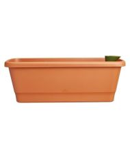 Noa Balconiere L – Braun – 65 x B 20 x 18 cm – 100 % recycelt