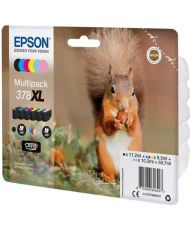 Cartuchos de tinta Epson Multipack 378 XL: negro, amarillo, cian, magenta, magenta claro, cian claro