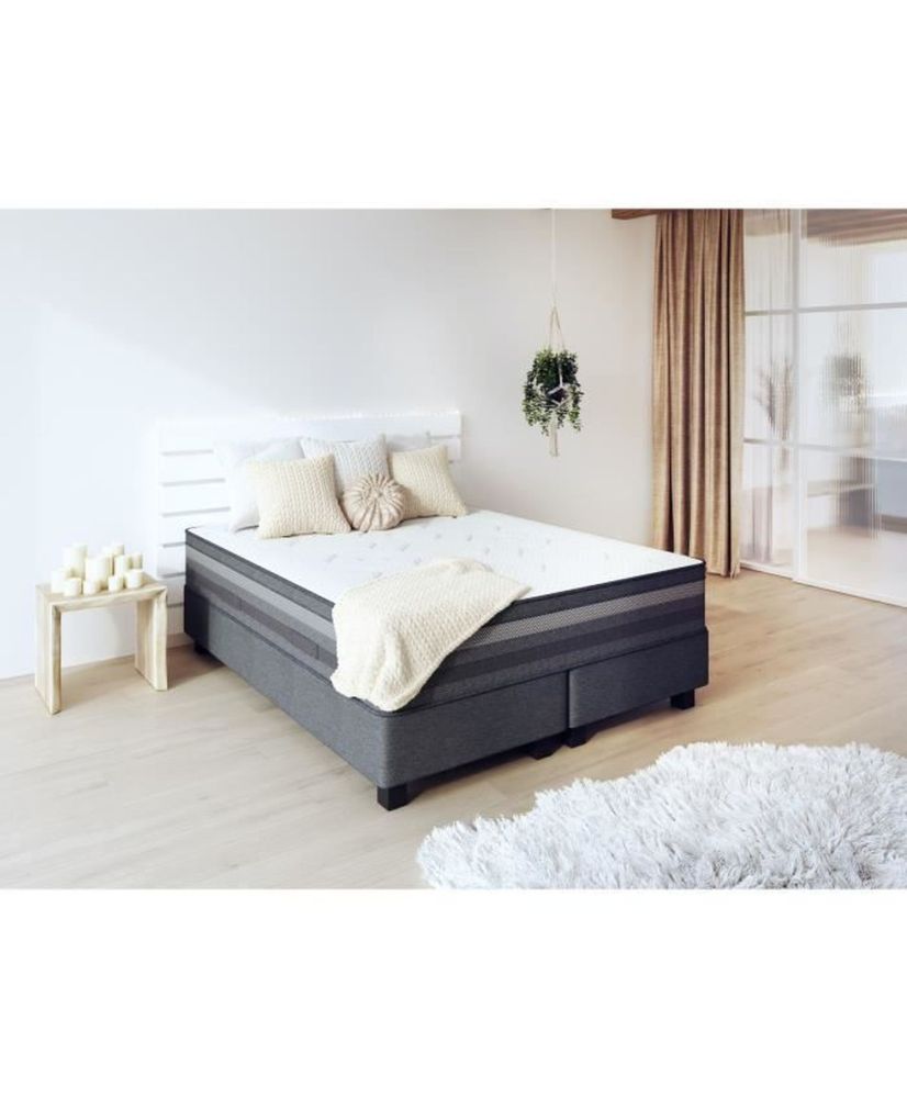 Box spring + mattress set - 140 x 190 cm