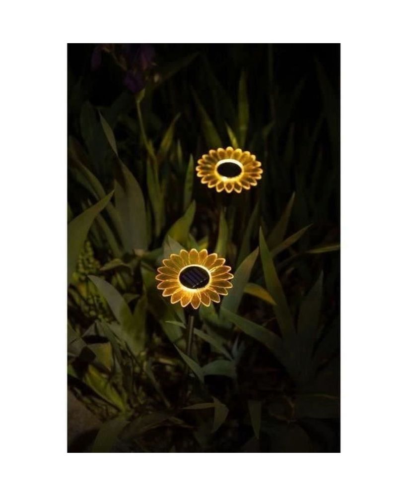 GALIX G4460 Solar-Lichtdekoration – Sonnenblumenform – 44 cm GALIX G4460 Solar-Lichtdekoration – Sonnenblumenform – 44 cm