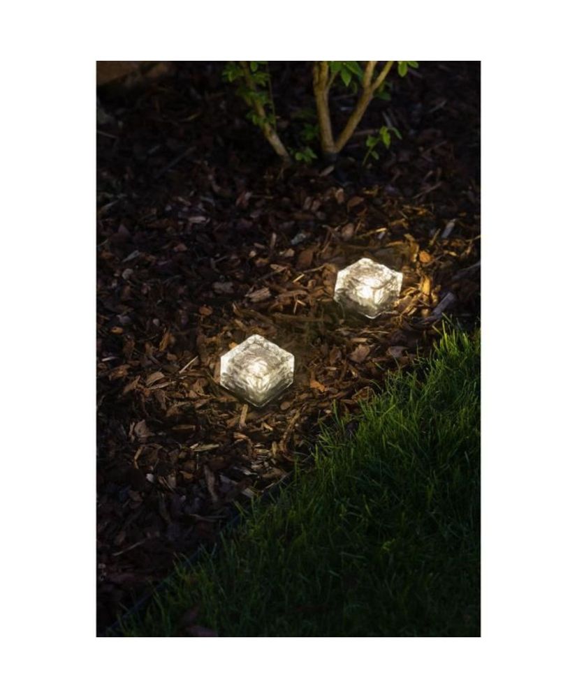 GALIX G4470 solar ice cube - 1 LED - 7 cm GALIX G4470 solar ice cube - 1 LED - 7 cm