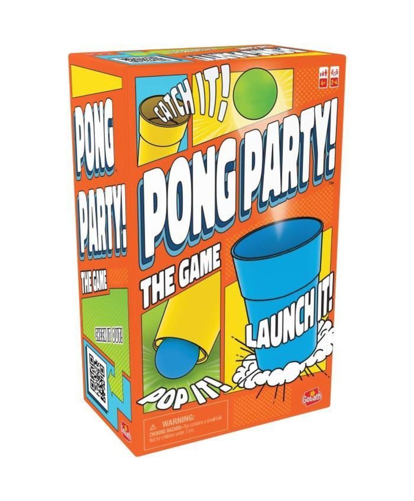 Party game - Pong Party - Bouncing ping pong balls - For adults and children Party game - Pong Party - Bouncing ping pong balls - For adults and children