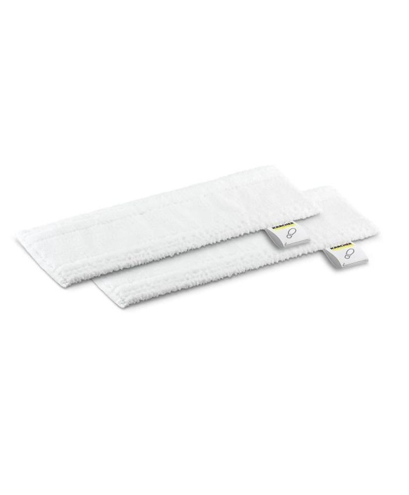 KARCHER - Kit of 2 delicate surface mops for floor nozzle - EasyFix compatible KARCHER - Kit of 2 delicate surface mops for floor nozzle - EasyFix compatible