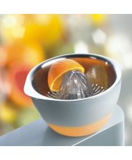 Zitruspresse – KENWOOD – Fassungsvermögen 600 ml – Edelstahlsieb – Durchsichtige, abgestufte Schüssel