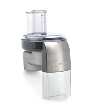 Grattugia-affettatrice KENWOOD - Doppio camino con dosatore - 7 dischi in acciaio inox