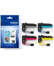 Pack de 4 Cartouches LC424VAL - BROTHER - Noir, Cyan, Magenta et Jaune