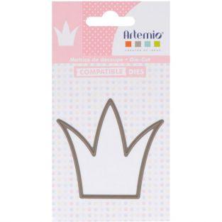 Matrice de découpe couronne 6,3 x 6,8 cm