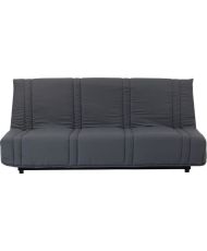 Banquette clic clac 3 places - anthracite - 193 x 92 cm - LENA