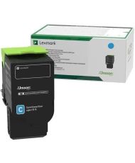 Lexmark C242XC0 Long Yield Cyan Toner Cartridge, Return Program