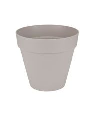 Pot de fleurs rond Loft Urban Ø 20 cm - Gris chaud
