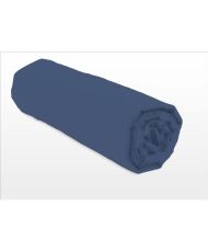 Fitted sheet - 180 x 200 + 25 cm - Blue