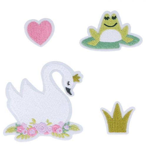 Hot Fix fusible textile patches - Swan Hot Fix fusible textile patches - Swan
