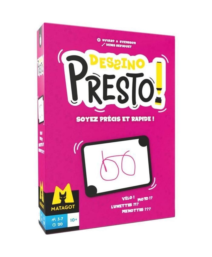 Zeichnung Presto - Asmodee Zeichnung Presto - Asmodee