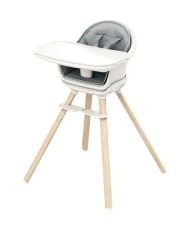 8 in 1 entwicklungsfähiger Babyhochstuhl, Hochstuhl/Sitzerhöhung/Hocker/Schreibtisch, von 6 Monaten bis 5 Jahren, Beyond White
