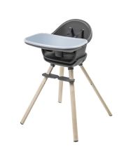Chaise haute bébé évolutive 8 en 1, Chaise haute/Réhausseur/Tabouret/Bureau, De 6 mois à 5 ans, Beyond Graphite2 Eco