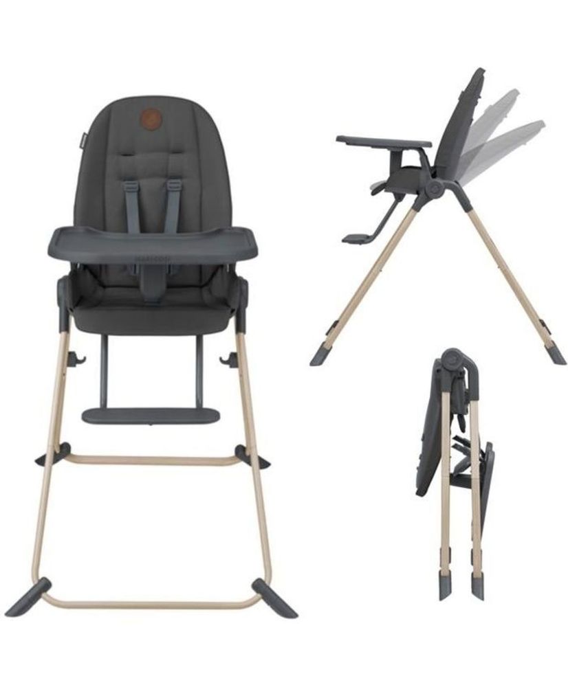 Babyhochstuhl, ultrakompakt, leicht, von der Geburt bis 3 Jahre, Beyond Graphite Eco Babyhochstuhl, ultrakompakt, leicht, von der Geburt bis 3 Jahre, Beyond Graphite Eco