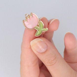 Charms epoxy & métal - Cygne