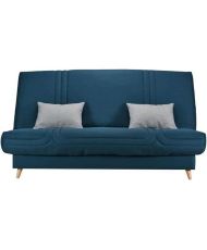 KOMFORT BULTEX Clic clac 3 Plätze - Blauer Stoff - 192 x 95 x 101 - MONA