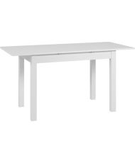 Mesa Extensible Mora - 1 extensión de 40 cm incluida - 110 / 150 x 75 x 70 cm - Color blanco