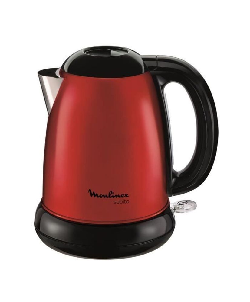 Bouilloire électrique - 1,7 L - Inox - Rouge Bouilloire électrique - 1,7 L - Inox - Rouge