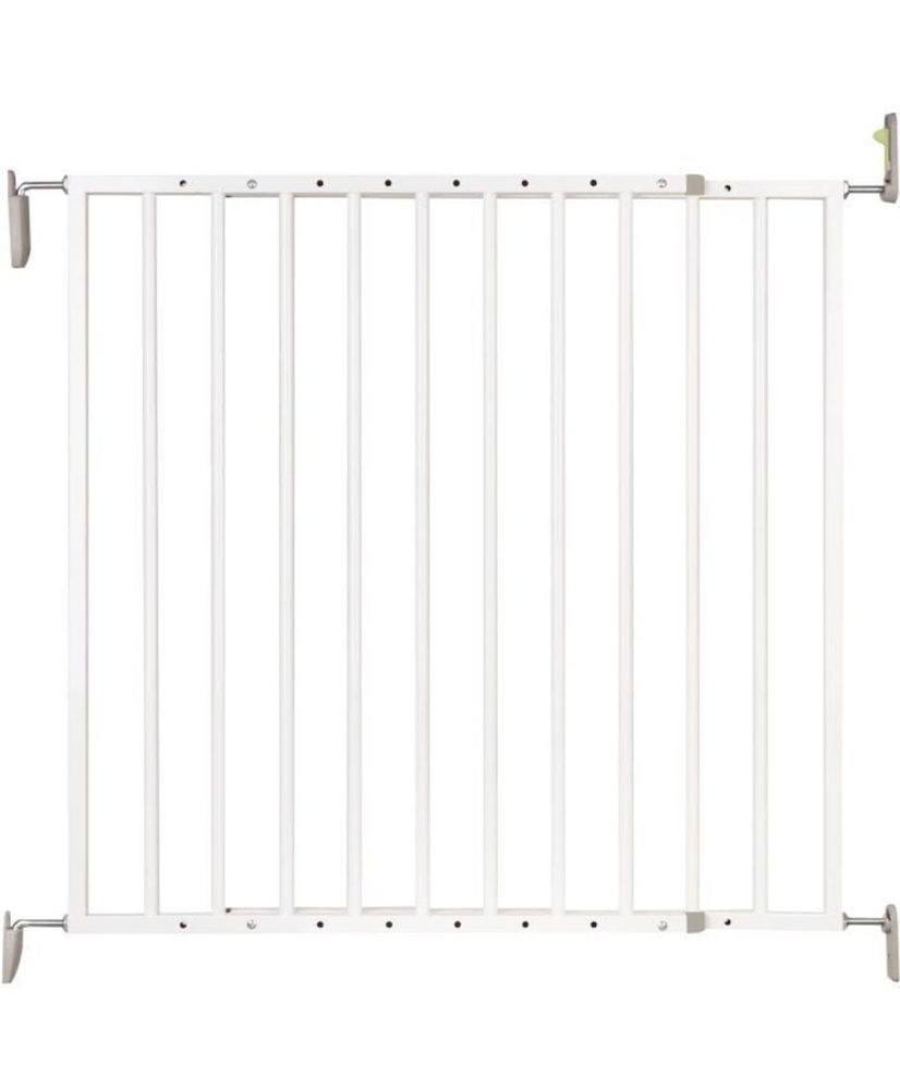 VICTORIA Kinderschutzgitter - 64 bis 113 cm - Weiß - Schwenkbar - Einfaches Öffnen VICTORIA Kinderschutzgitter - 64 bis 113 cm - Weiß - Schwenkbar - Einfaches Öffnen