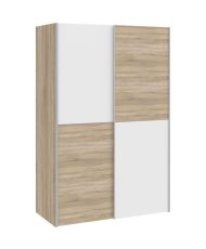 Kleiderschrank mit 2 Schiebetüren – 120 x 61,2 x 190,5 cm – OZZULA