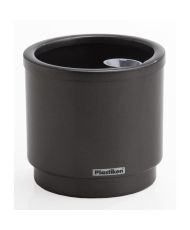 Pot de fleurs à réserve d'eau Hidrojardinera - Ø 22 cm - Gris anthracite