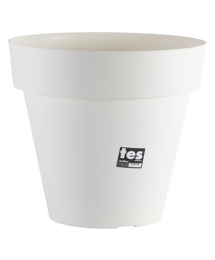 Tes Blumentopf - 48 cm - Weiß Tes Blumentopf - 48 cm - Weiß