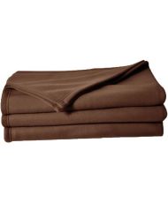 POLECO Fleecedecke CHOCOLATE 220