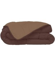 Warme Mikrofaser-Bettdecke von Choco & Moka, 200 x 200 cm