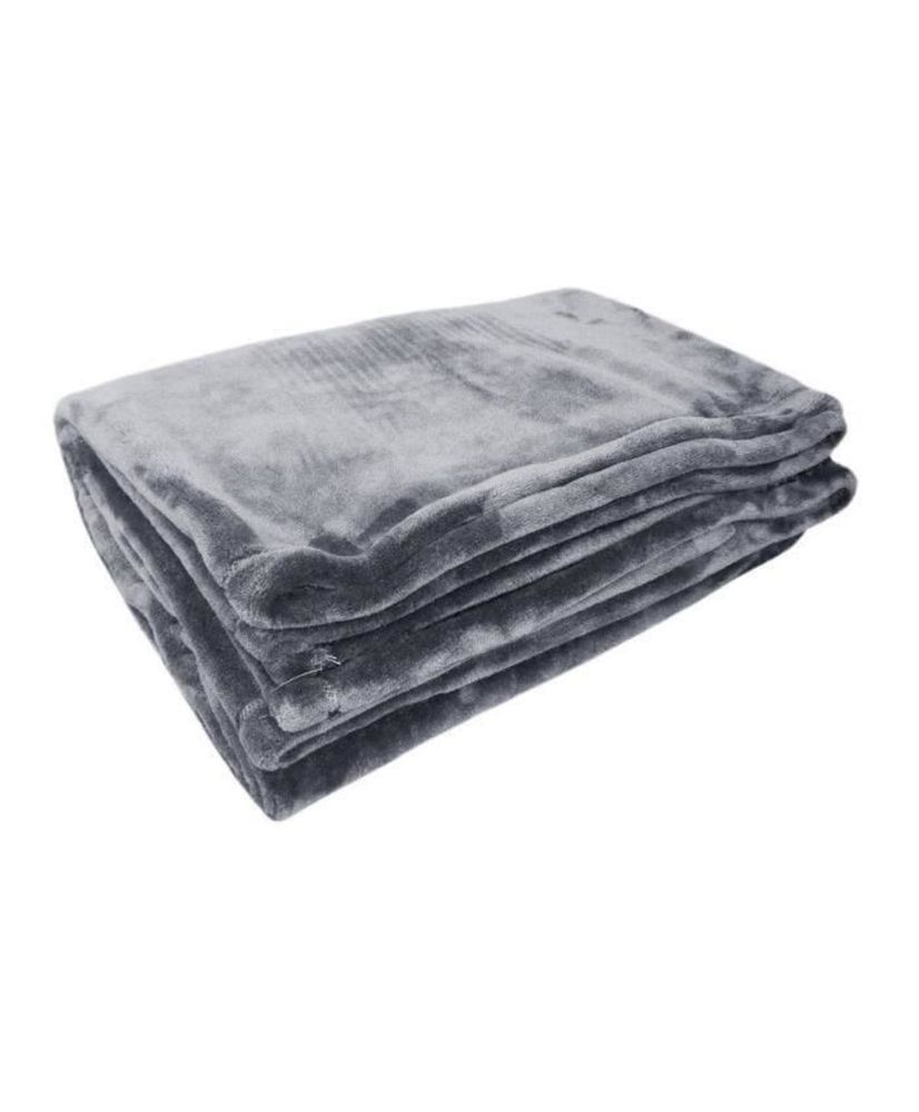 Microflannel blanket 180 x 220 cm gray Microflannel blanket 180 x 220 cm gray